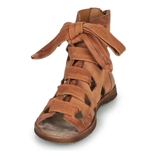 Airstep / A.S.98 RAMOS LACES Couleur Camel – Image 3