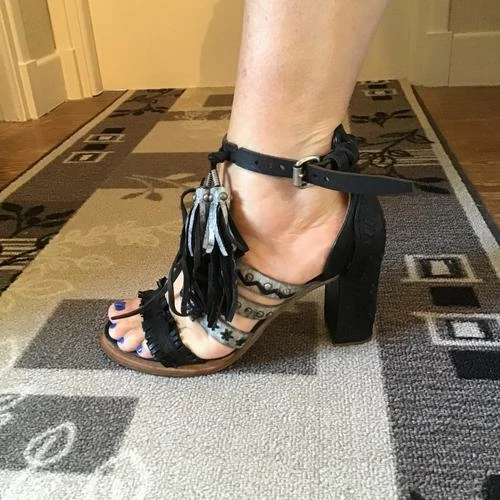 Airstep / A.S.98 Sandales excellent état Couleur Noir