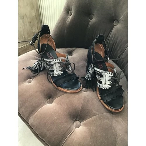 Airstep / A.S.98 Sandales excellent état Couleur Noir – Image 2