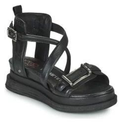 Airstep / A.S.98 LAGOS BUCKLE Couleur Noir